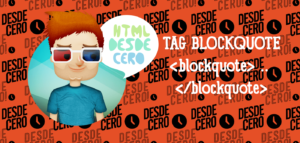 Etiqueta BLOCKQUOTE en HTML5