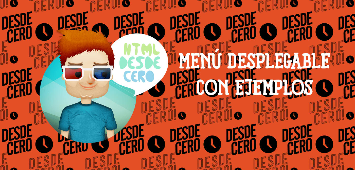 Crear Menú/Lista Desplegable HTML con Ejemplos