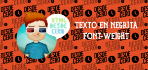 Cómo Poner Texto en Negrita en HTML con Peso de Fuente