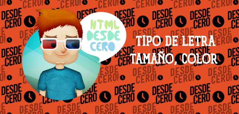 Tipo de Letra, Tamaño y Color en HTML: Ejemplos