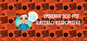 Cómo Embeber un Documento PDF y Hacerlo Responsive