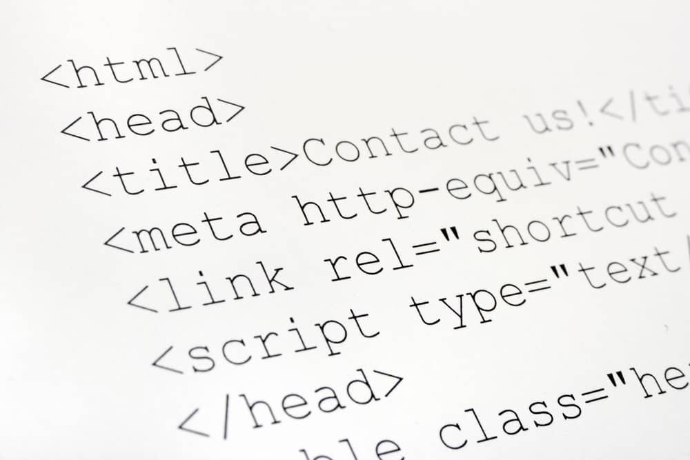 Etiqueta Link HTML: ejemplo de código.