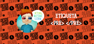 Etiqueta PRE