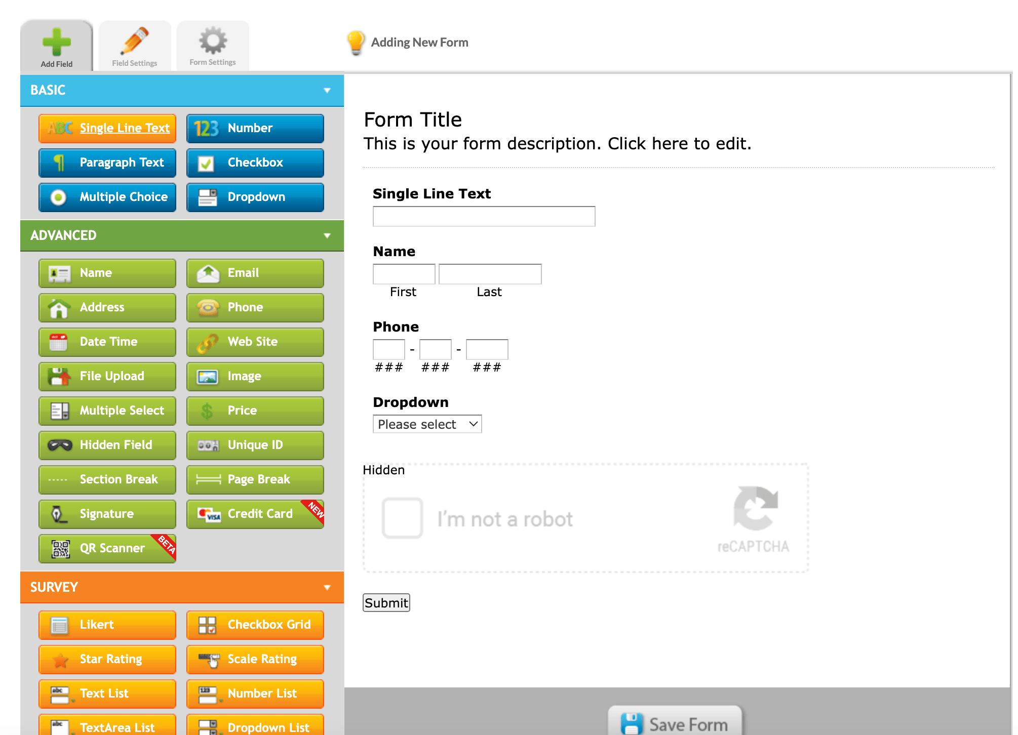 EmailMeForm para crear formularios HTML