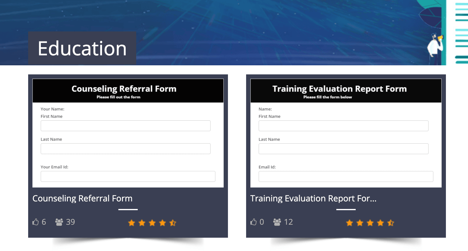 Plantillas de Formularios HTML con 123ContactForm