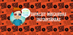 Cómo Crear un Datalist que Permita Búsquedas Instantáneas