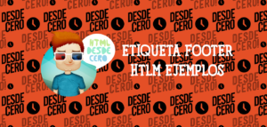 Etiqueta FOOTER