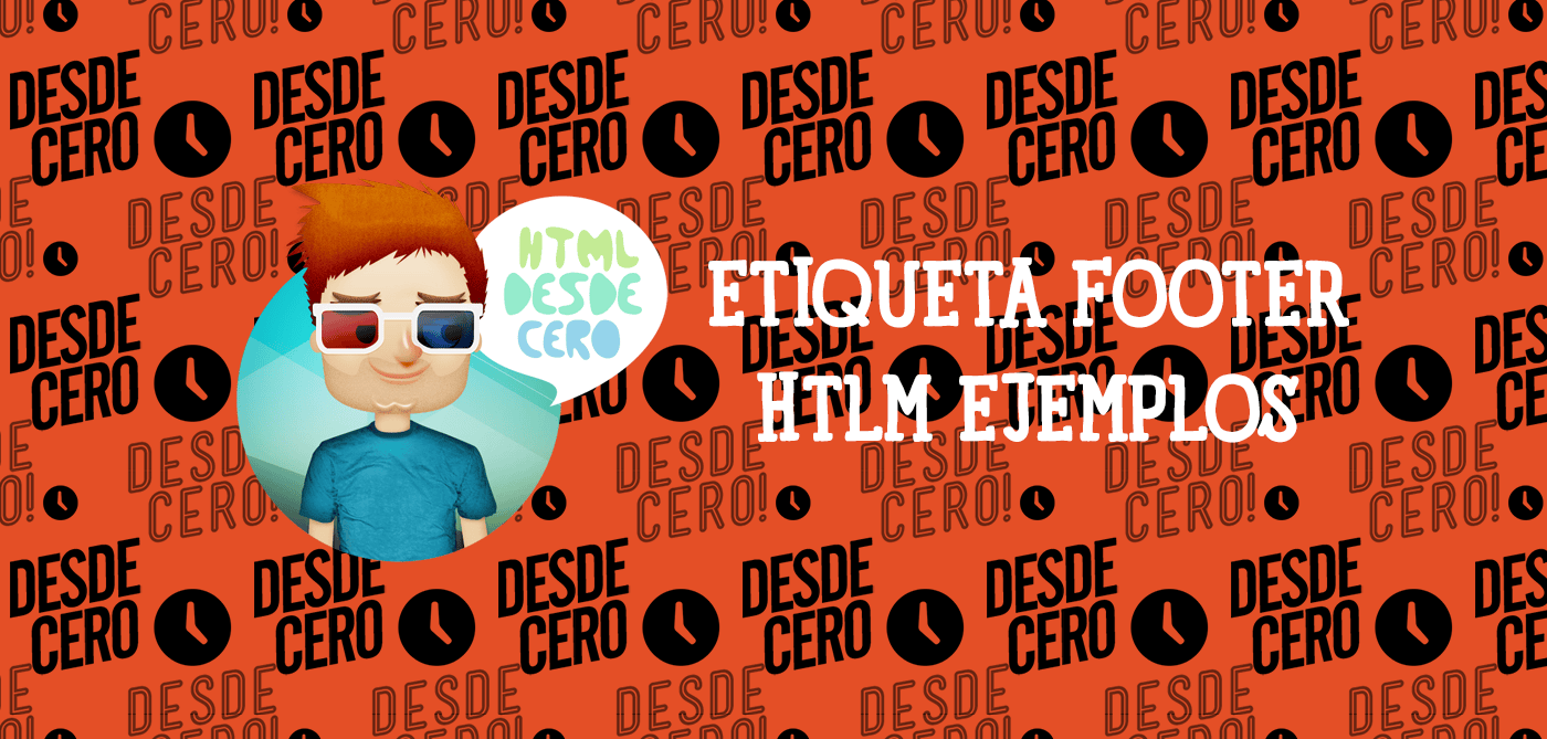 Etiqueta FOOTER