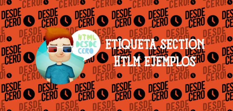 Etiqueta SECTION