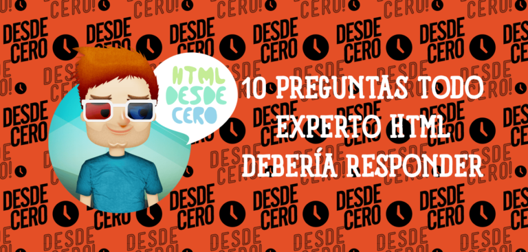10 Preguntas que Todo Experto en HTML Debería Poder Responder